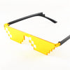 Mosaic Pixel Sunglasses Anime Peripheral Spoof Costume