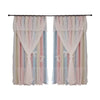 Nordic Simple Hollow Star Princess Wind Bedroom Blackout Curtains