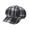 Fashion New Woolen Octagonal Hat Women