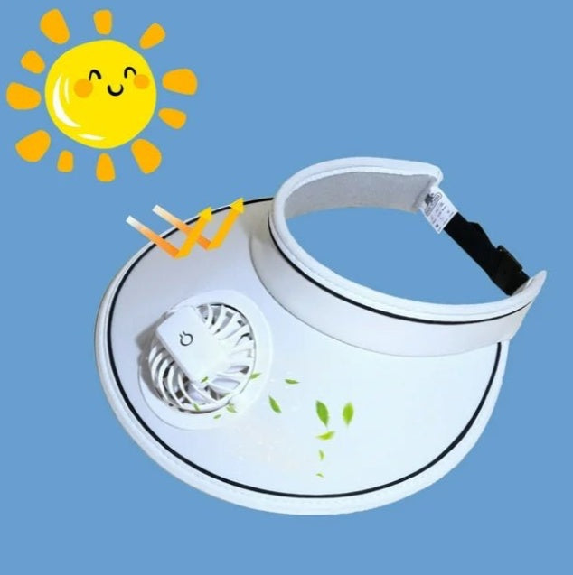 Mini Sun Fan Hat