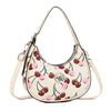 Fashion Height Textured Handbag Printed All-matching Crossbody