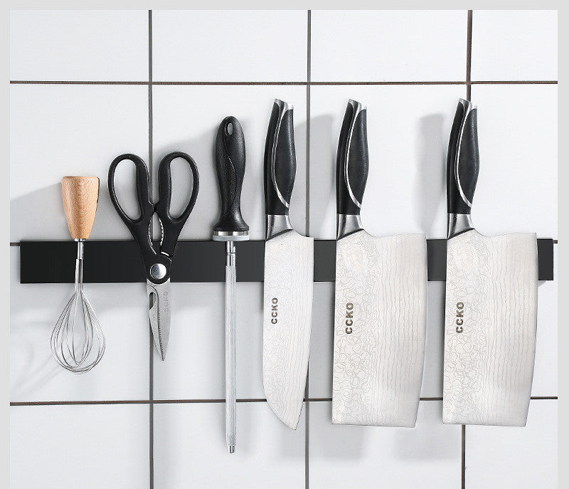 Magnet Knife Holder Kitchen Wall-mounted Perforation-free Magnetic Knife Storage Rack Magnet