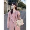 New Korean Style Small Loose Slimming Woolen Overcoat