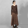 Women's Polyester Scottish Autumn Skirt