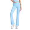 V Waist Yoga Pants Fitness Trousers High Waist Pleating