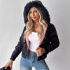 Casual Fashion Hooded Jacket With Furry Lining