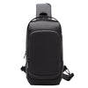 Men's Crossbody Sports USB Charging Shoulder Bag