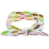 New Printed Children Diy Rabbit Ear Headband Parent-Child Suit