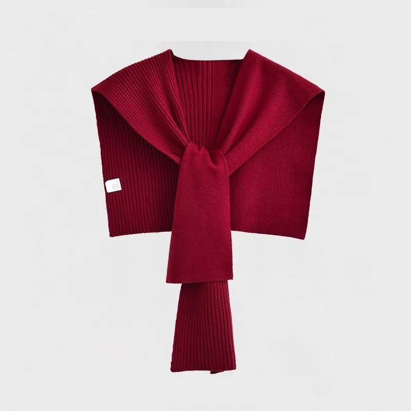 Thickened Air-conditioned Room Shawl Outer Match Women's All-match Neck Protection