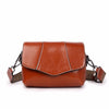 Leather Women's Casual Zip Crossbody Bag