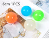 Luminous Sticky Ball Toys Sticky Wall Home Party Games Glow In The Dark Novelty Toys Decompression Squeeze Toy