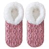 Fleece Lined Padded Warm Keeping Lamb Wool Socks
