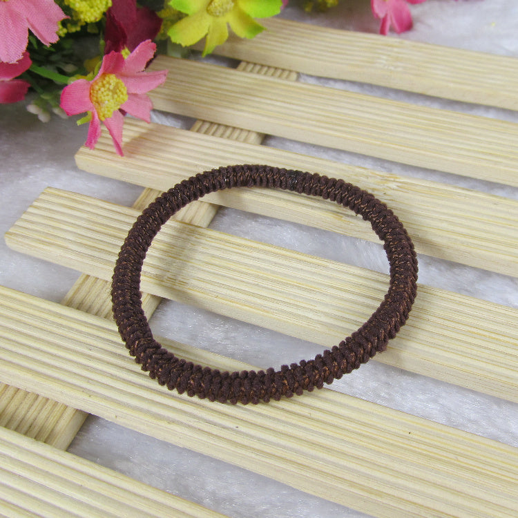 Fashion Hair Tie  Cord Unembellished Elastic Band