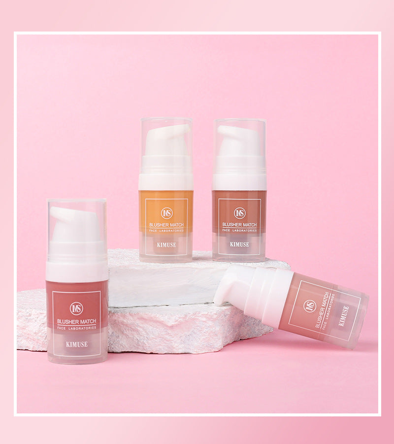 Liquid Blush Moisturizing Face Nude Makeup Rouge Natural