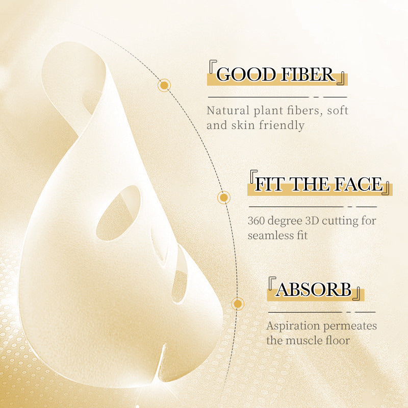 Gold Ampoule Mask Hydrating And Brightening Delicate