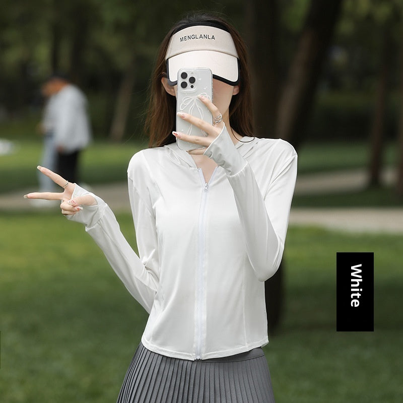Women's Thin Cool UV-proof Breathable Outdoor Sports Jacket