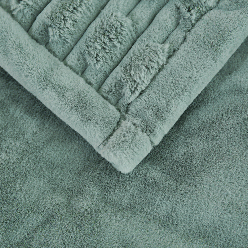 Mink Fur Qiu Blanket Thickening Nap Blanket
