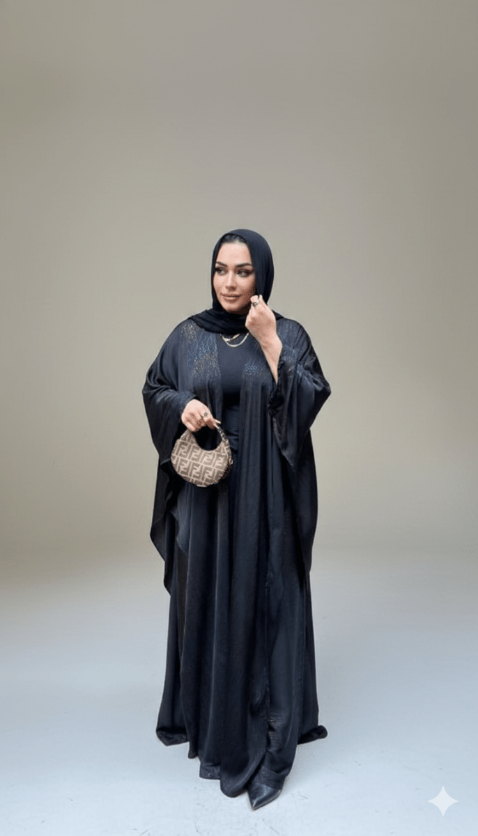 عباية انيقة روزالين بلمسة شِمر وتصميم جذاب - Eshtree