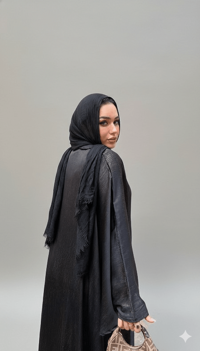 عباية انيقة روزالين بلمسة شِمر وتصميم جذاب - Eshtree