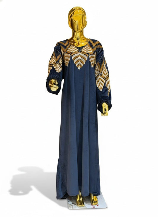 عباية استقبال حريمى قطيفة فرنساوي - Eshtree