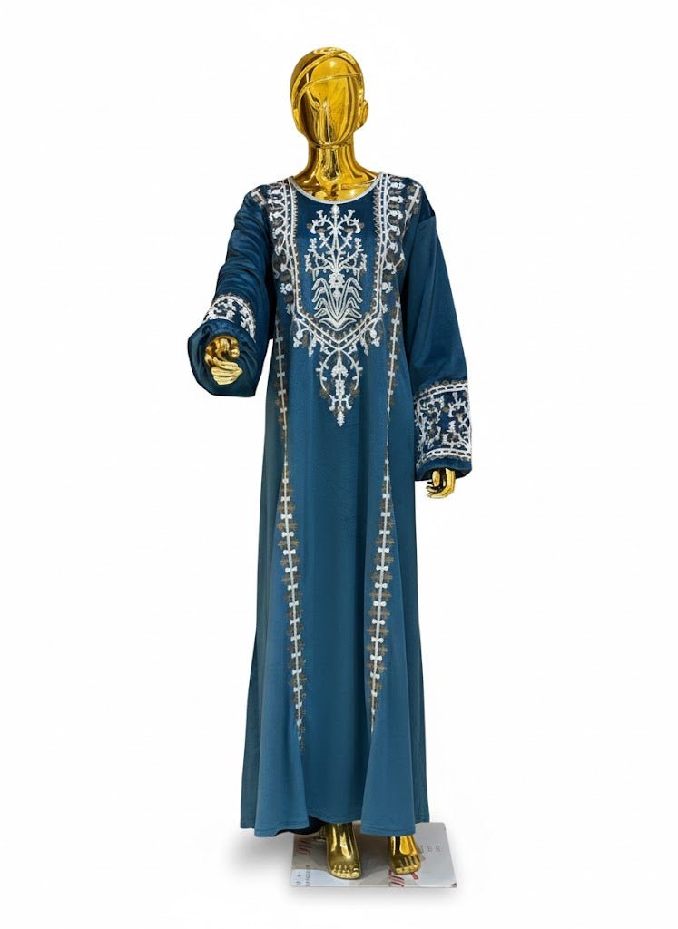 عباية استقبال حريمى قطيفة فرنساوي - Eshtree