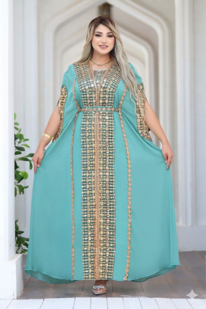 عباية استقبال راقية بتطريز فاخر للمناسبات - Eshtree