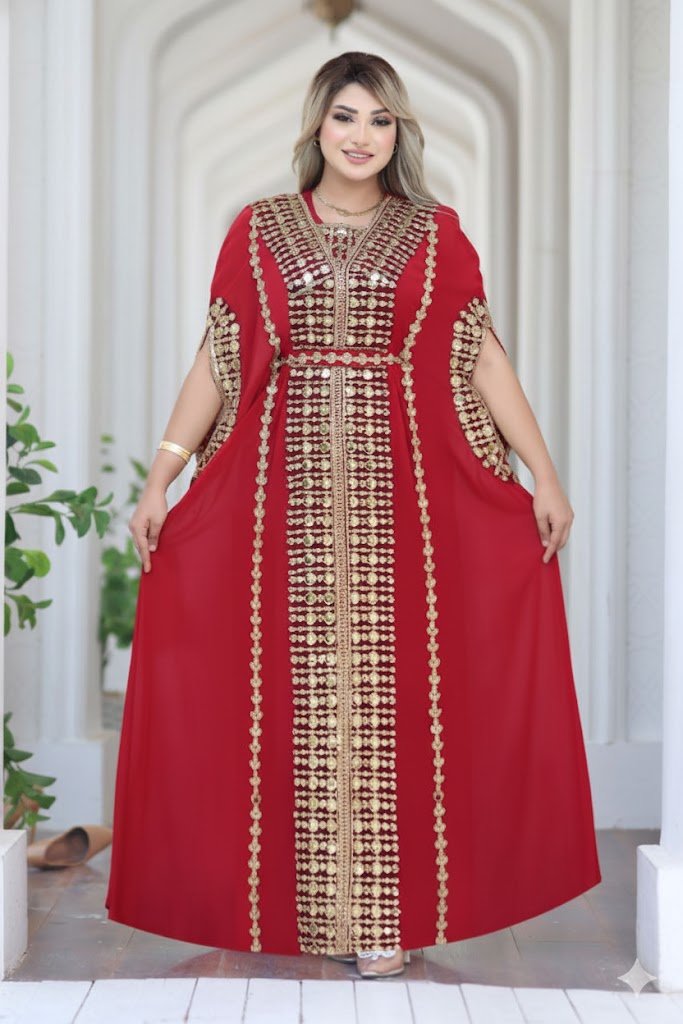 عباية استقبال راقية بتطريز فاخر للمناسبات - Eshtree