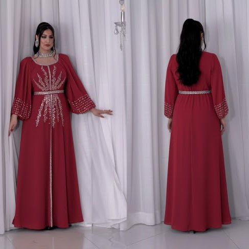 عباية استقبال راقية بتطريز وتفاصيل فاخرة - Eshtree