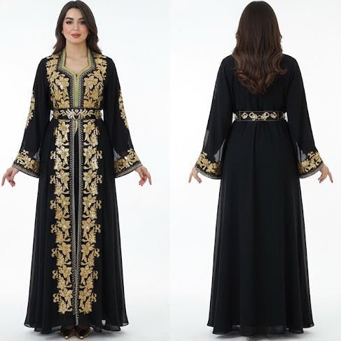 عباية بتطريز فاخرة للإستقبال - Eshtree