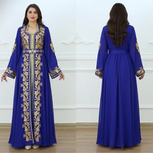 عباية بتطريز فاخرة للإستقبال - Eshtree