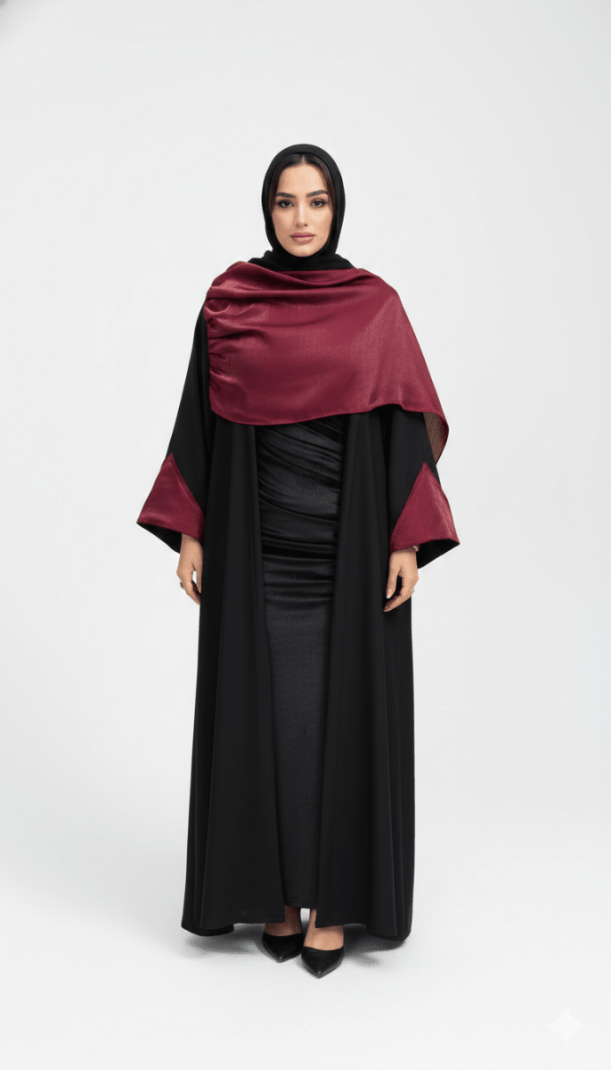 عباية روزالين بلمسة شِمر وتصميم أنيق - Eshtree