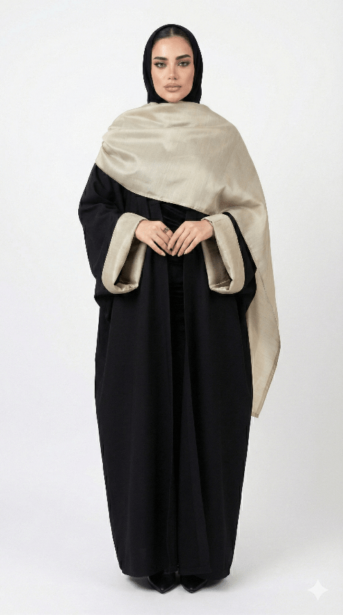 عباية روزالين بلمسة شِمر وتصميم أنيق - Eshtree
