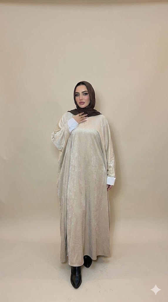 عباية سويدي للمناسبات بتصميم راقي وحزام أنيق - Eshtree