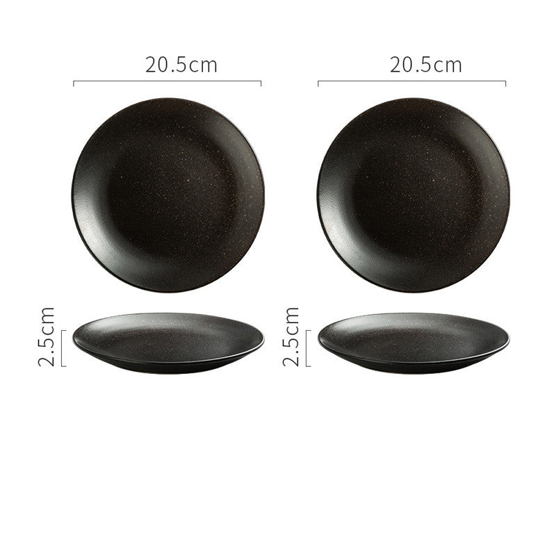 Japanese Tableware Household Ceramic Creative Steak Plate