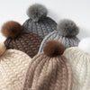 Autumn And Winter Super Soft Cashmere Women's Knitted Hat