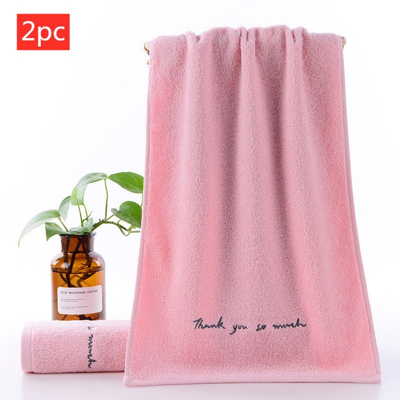 Absorbent Couple Towel Cotton Adult Face Wash Towel - Eshtree