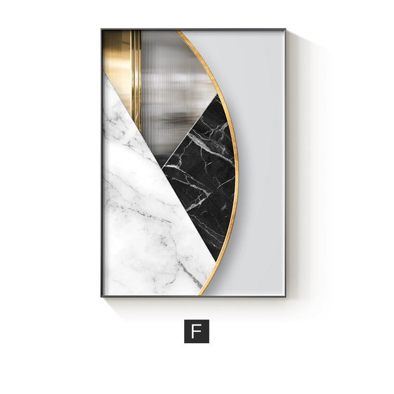 Abstract Geometric Canvas Painting Picture Home Decor Wall Poster - Eshtree