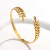 Exaggerated High-grade Non-fading Adjustable Stainless Steel Bracelet For Women