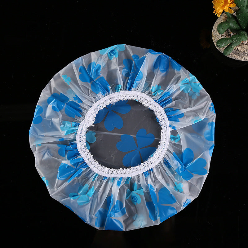 Thicken Waterproof Printed Lace Enlarged Shower