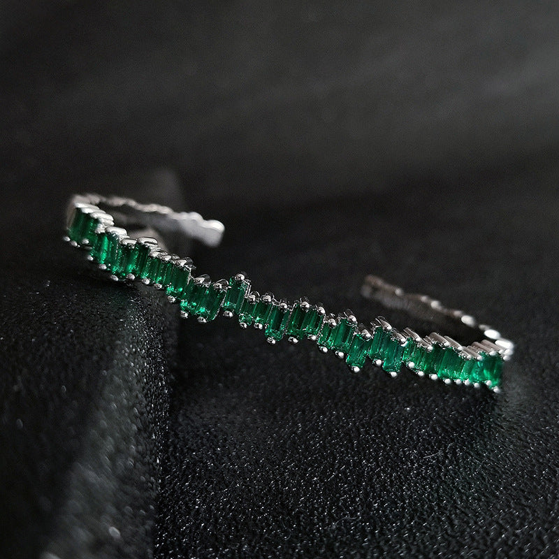 Zircon Women's Simple And Stylish Personality Bracelet