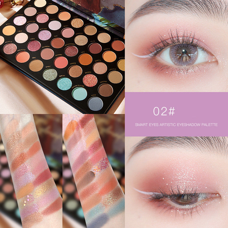 Multi-color Eyeshadow Palette Student Pearly Earth Color