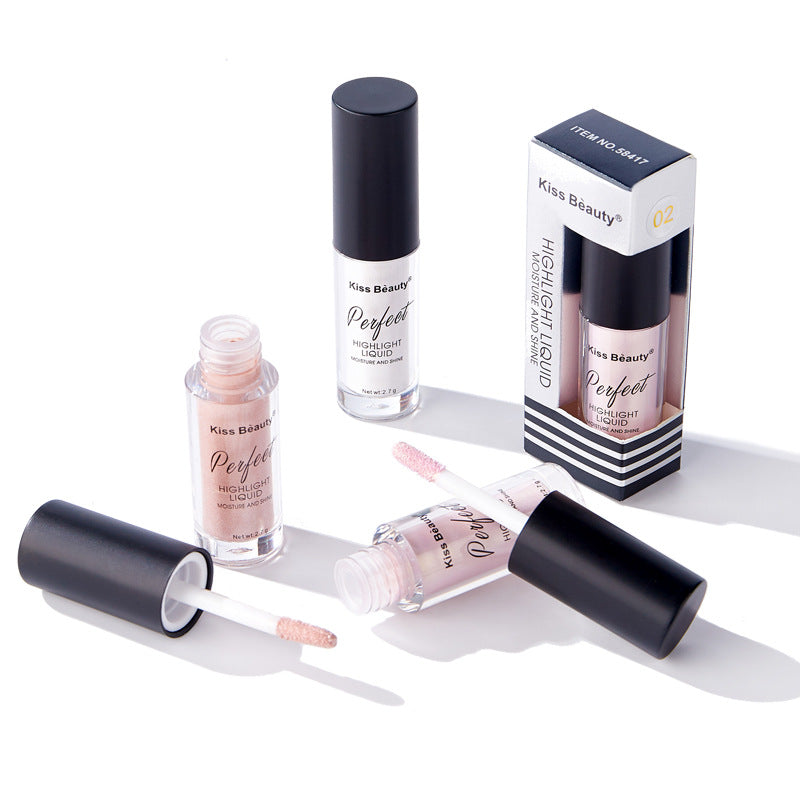 High Gloss Lying Silkworm Brightening Liquid Foundation Concealer For A Long Time