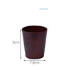 Eco-friendly Anti-scald Wooden Tea Cup Goblet