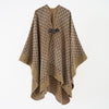 Extra Large Thickened Warm Split Cloak Scarf