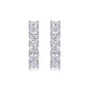 Pursuit - Top-quality Moissanite S925 Silver And Platinum-plated Stud Earrings, A Fashionable And Trendy Accessory, Can Be Tested With A Diamond Pen