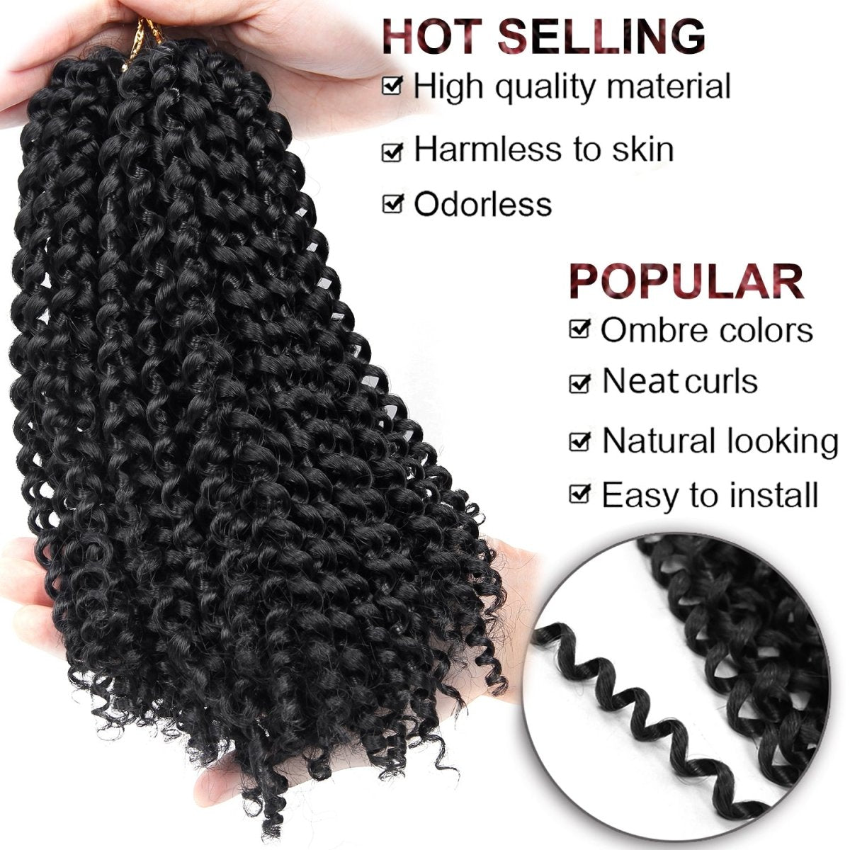 African hair extension crochet hair - Eshtree