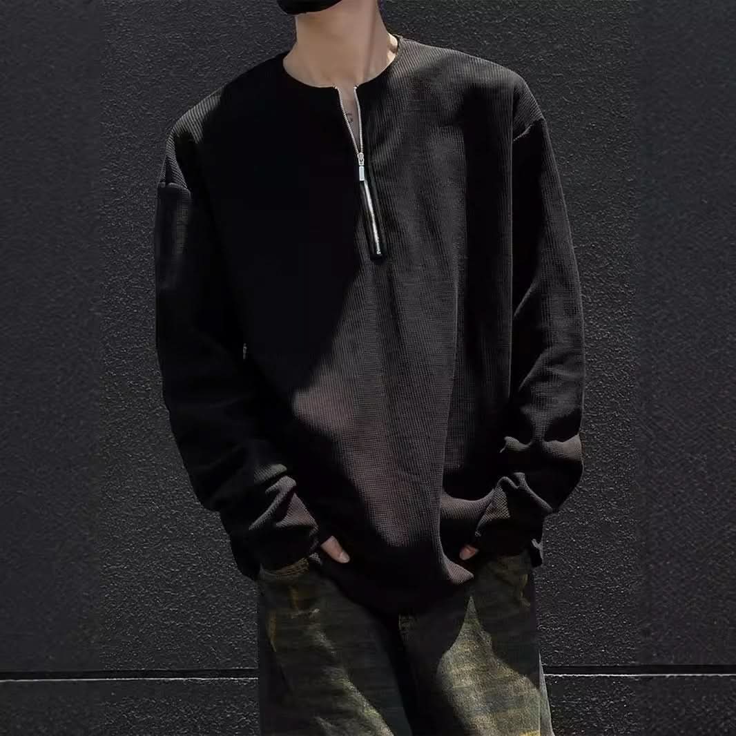 American - style High - street Crewneck Hoodie - Eshtree