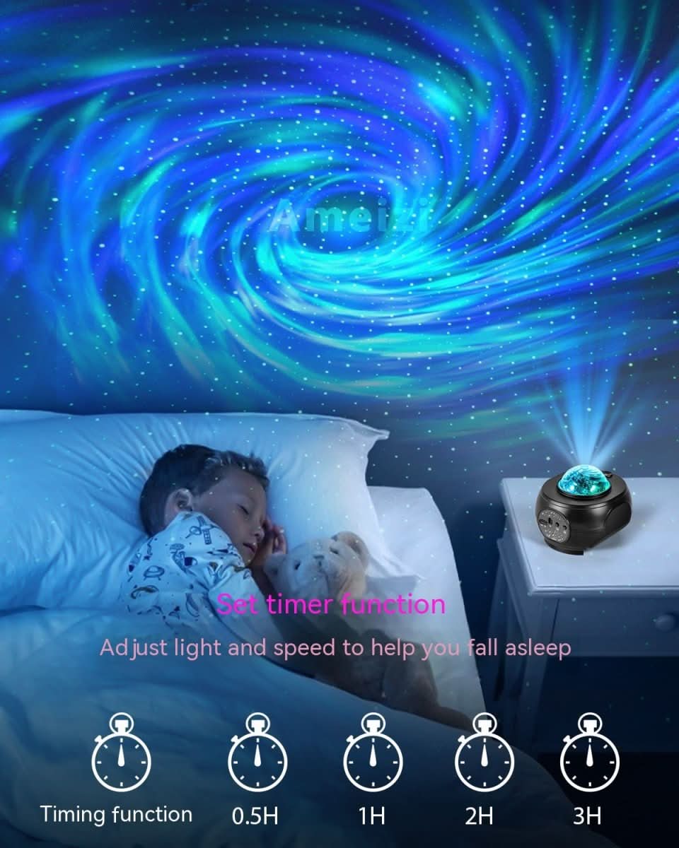 APP Starry Sky Projector Music Small Night Lamp - Eshtree
