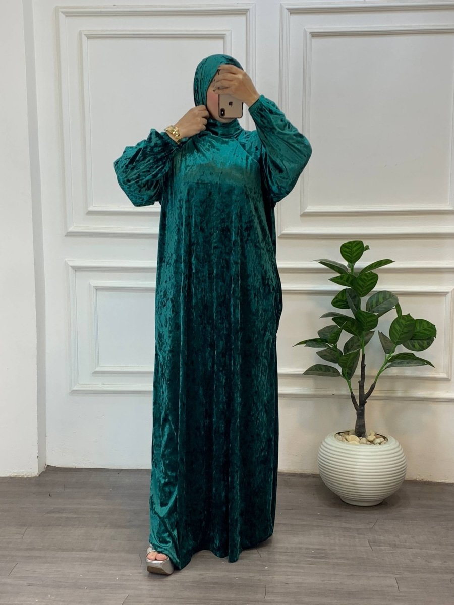 إسدال صلاة بخامة قطيفة فرنساوي مستوردة - Eshtree