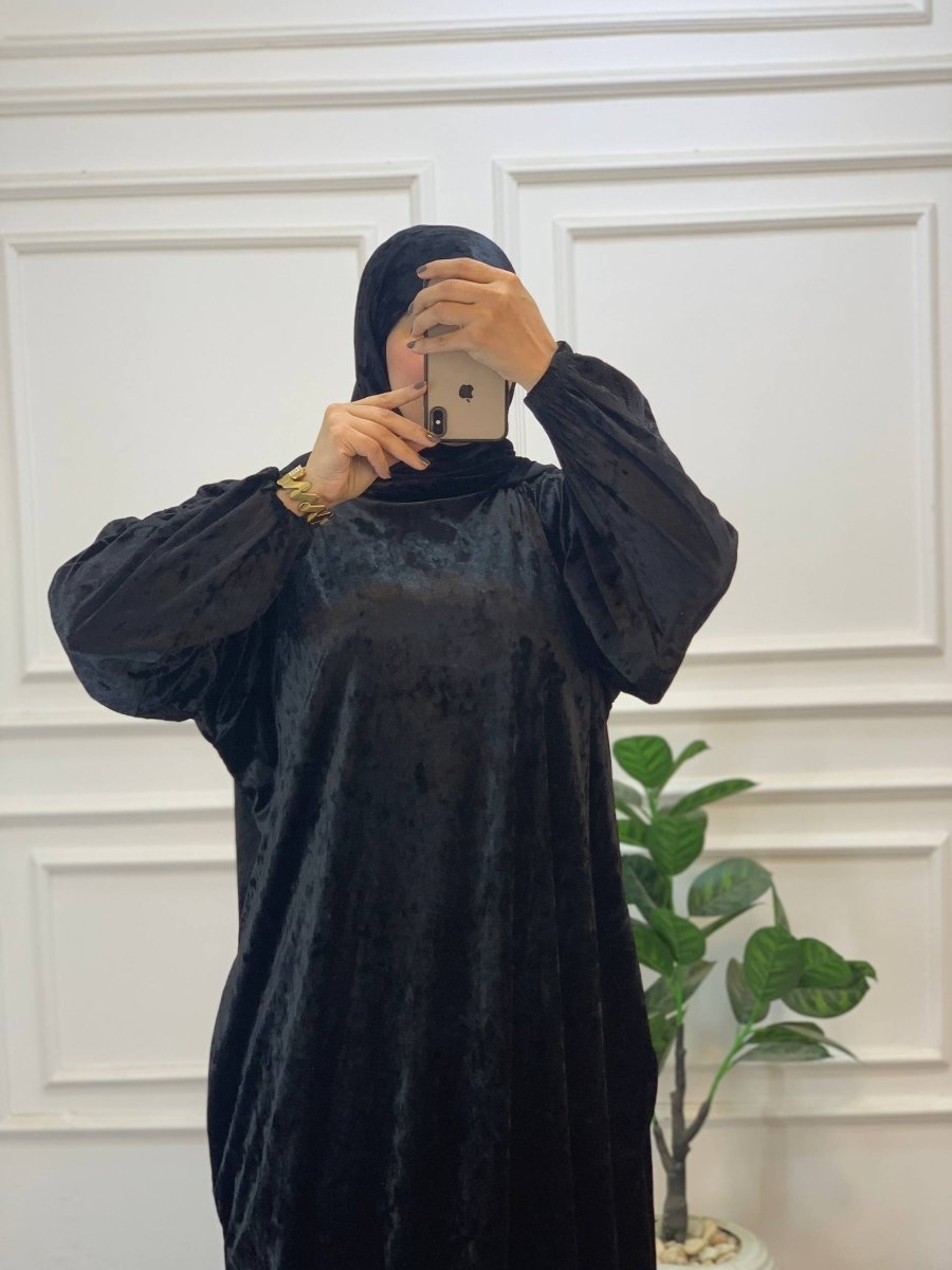 إسدال صلاة بخامة قطيفة فرنساوي مستوردة - Eshtree